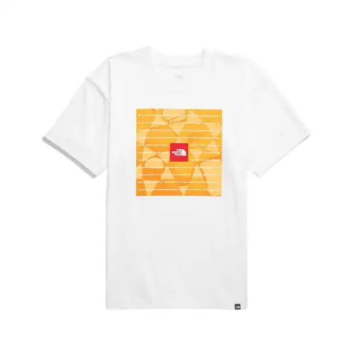 THE NORTH FACE Men's Short Sleeve Heavyweight Relaxed Tee T Shirt Men's White