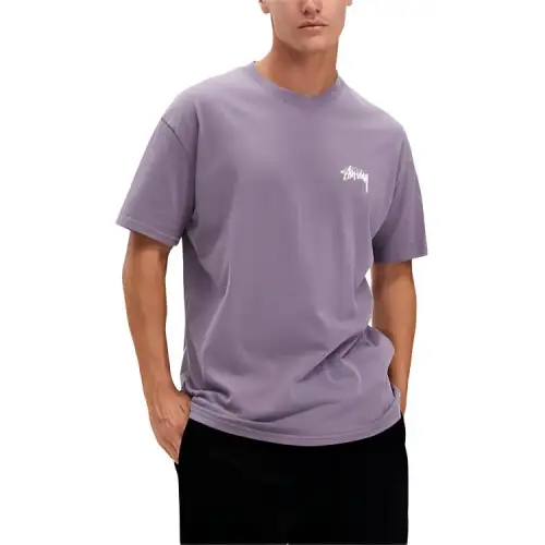 Stussy Dice Collection T Shirt Men's Fuchsia