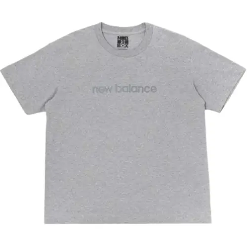 New Balance NB 9BOX N.5 T Shirt Unisex Sport Gray