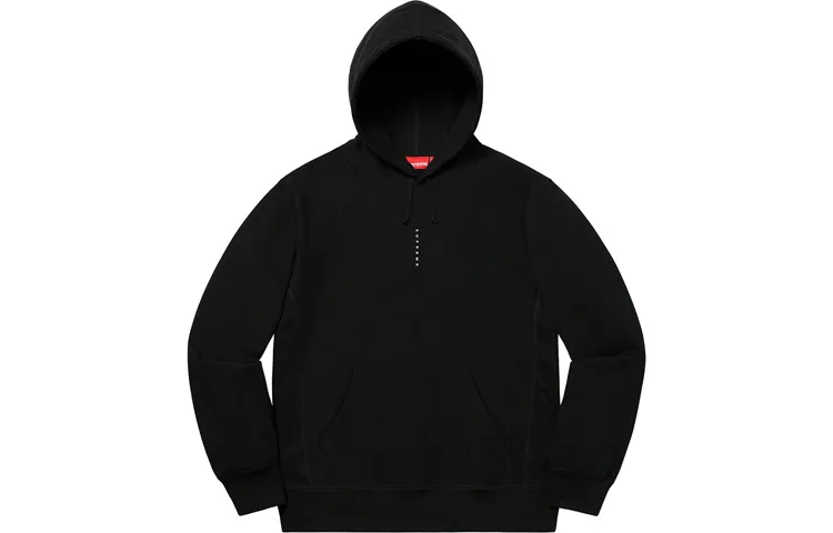 Supreme FW20 Week 18 Micro Logo Hooded Fleece Sweatshirt Unisex