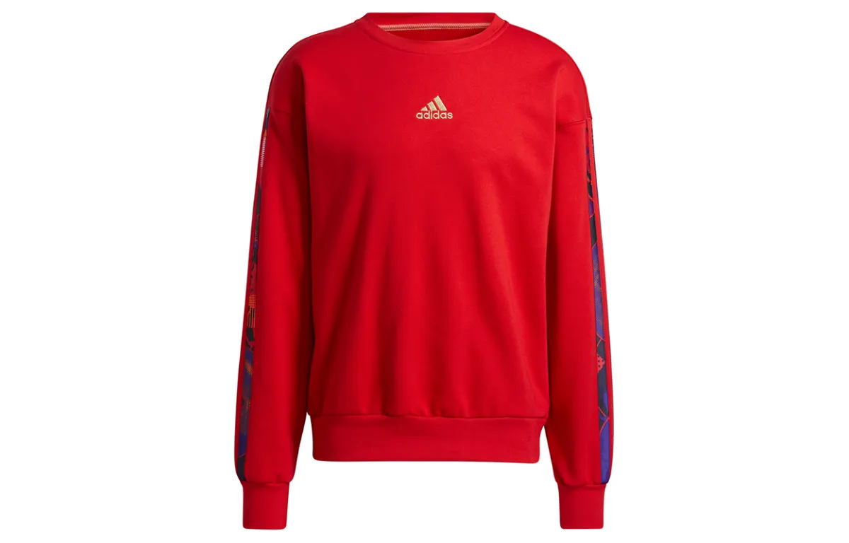 Adidas Sweatshirt Men's Light Scarlet