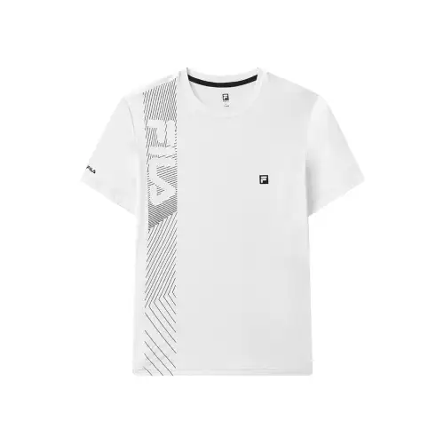 FILA Fitness T Shirt Men's Jade White