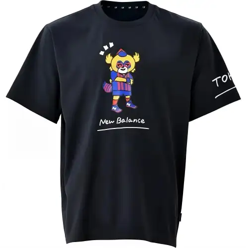 New Balance T Shirt Unisex Black