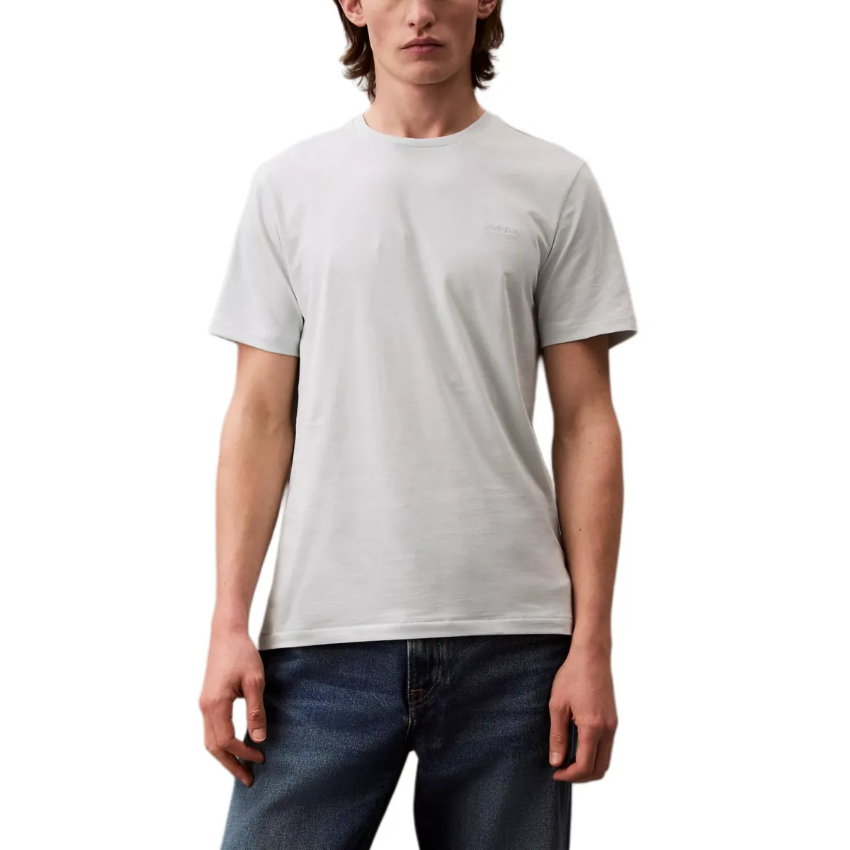CALVIN KLEIN T Shirt Men's Light Green