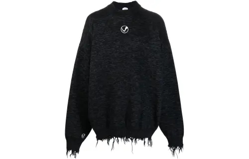 Vetements Logo-Embroidered Sweatshirt