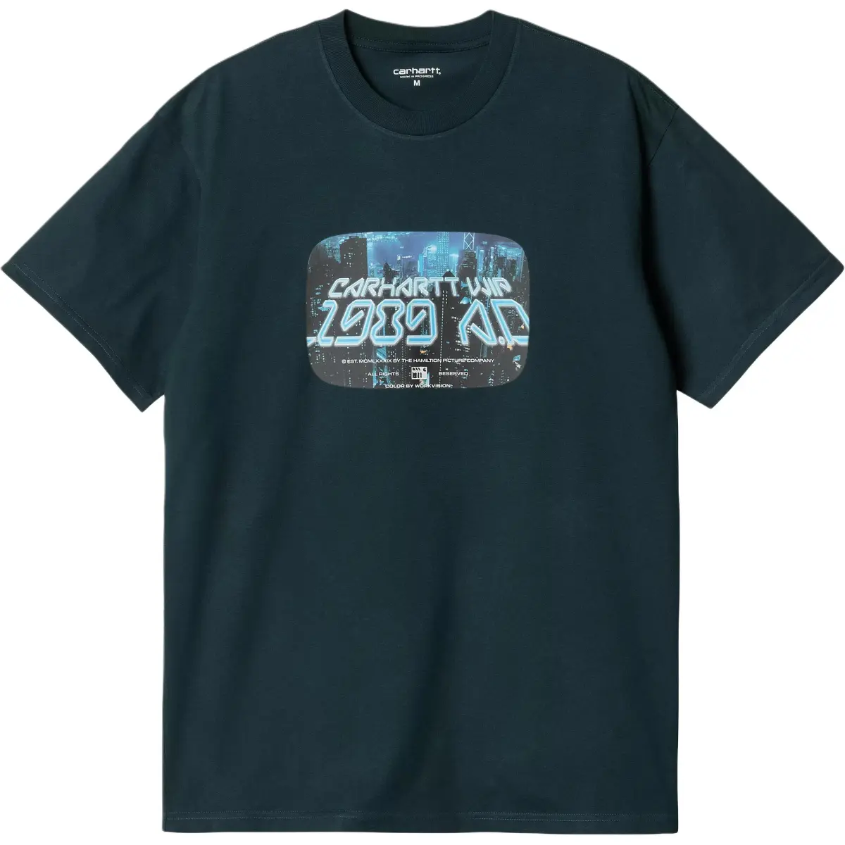 Carhartt WIP T Shirt Men's Lake Blue
