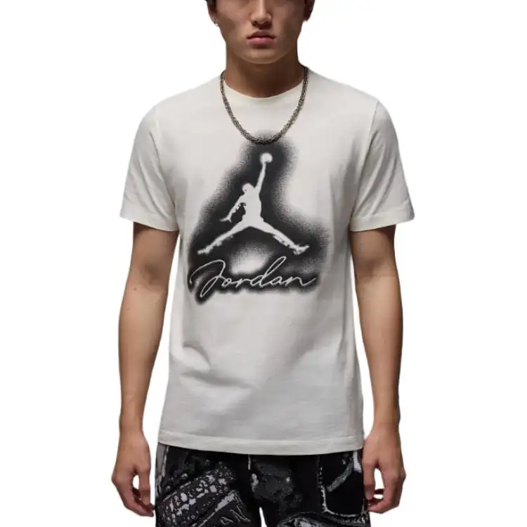 Jordan Clothing Jordan Flight MVP T Shirt Men's White