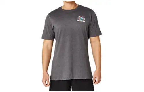 Asics Go Outside Crew T Shirt Men's Gray