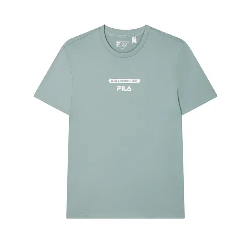 FILA T Shirt Men's Ice Green Blue