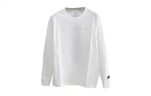 Jordan Sweatshirts Men's White Crew Neck Moderate Regular