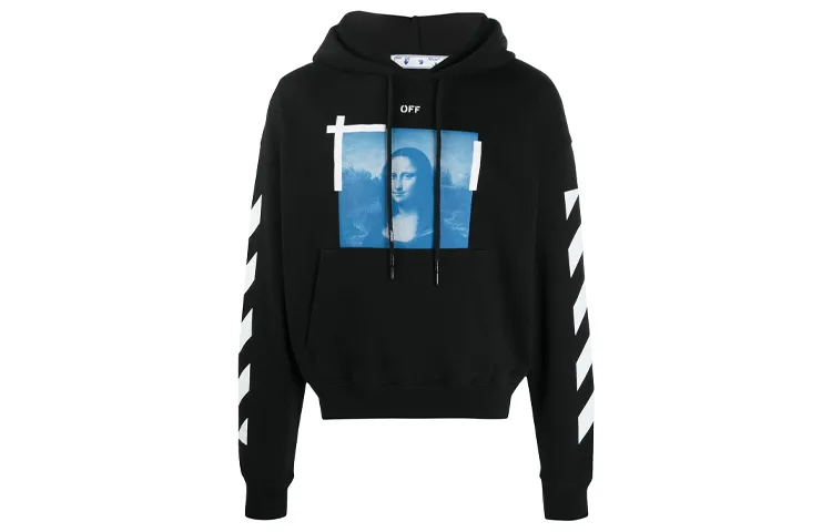 OFF WHITE Mona Lisa Photograph Hoodie