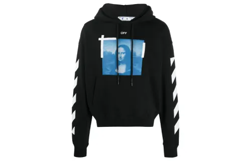 OFF WHITE Mona Lisa Photograph Hoodie