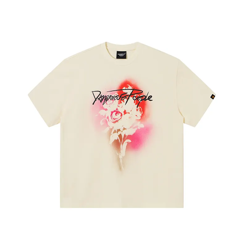 DANGEROUSPEOPLE T Shirts Unisex Crew Neck Moderate Straight Fit
