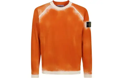 STONE ISLAND Sweatshirt Men's Orange