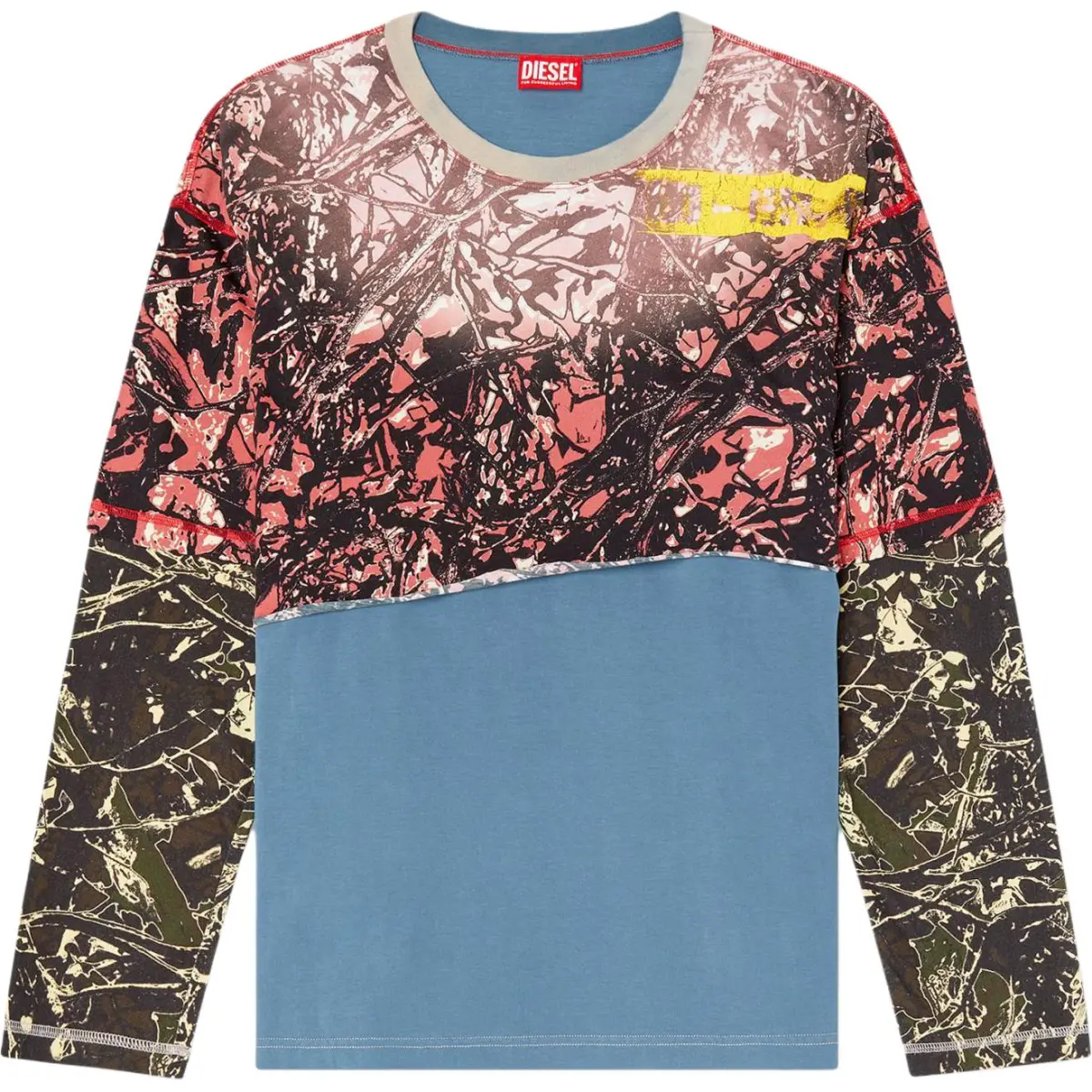 DIESEL T Besh Camou T shirt