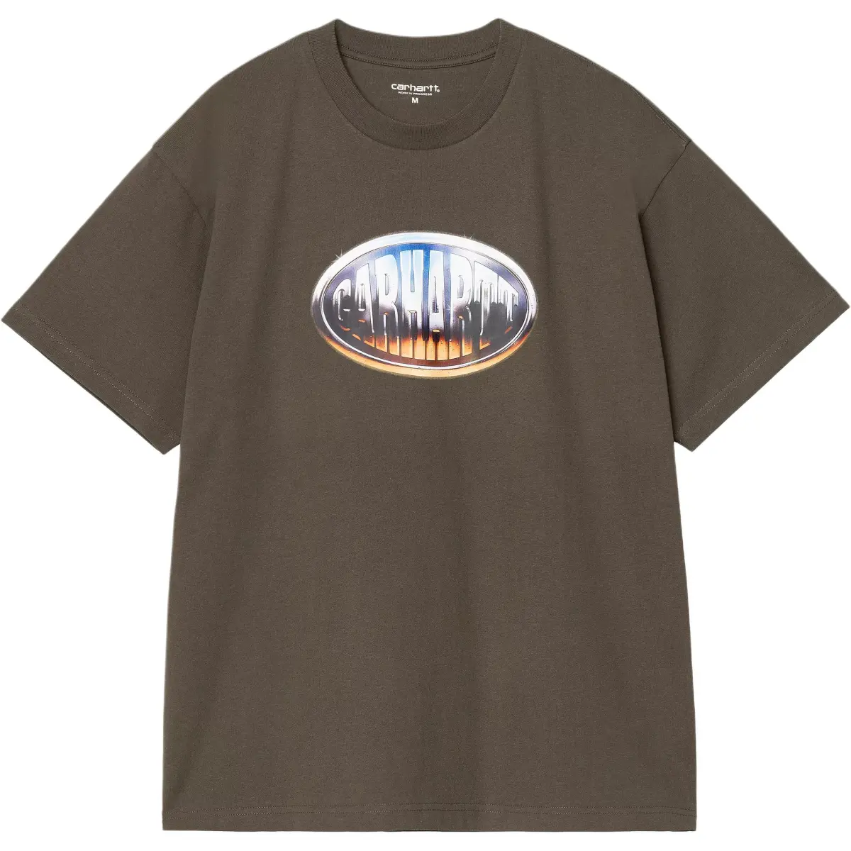 Carhartt WIP SS25 S/S Big Time T Shirt T Shirt Men's Brown