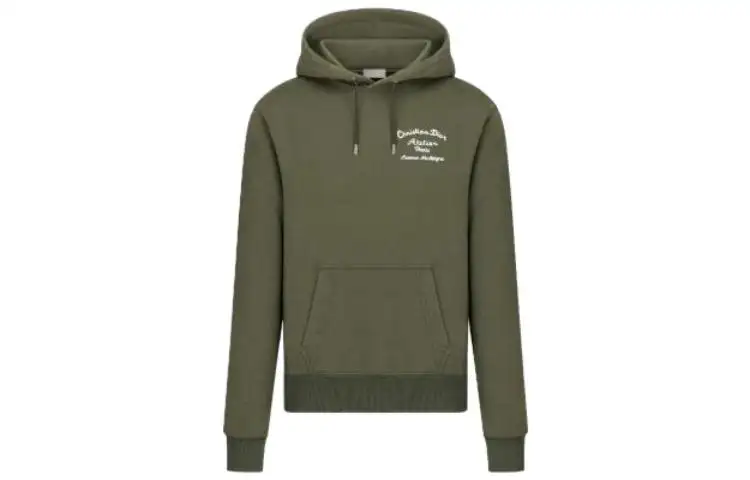 DIOR FW22 Sweatshirt Men's Olive Green