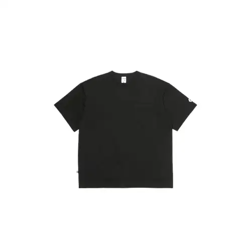 Converse T Shirts Men's Black Crew Neck Thin