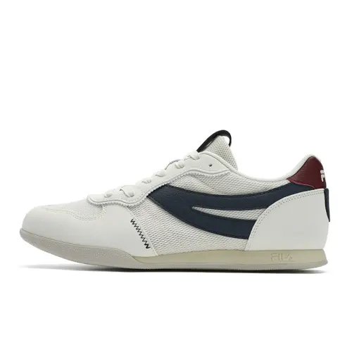 FILA Trail Thin And Elegant Shoes Low top Casual Shoes Men's White Blue