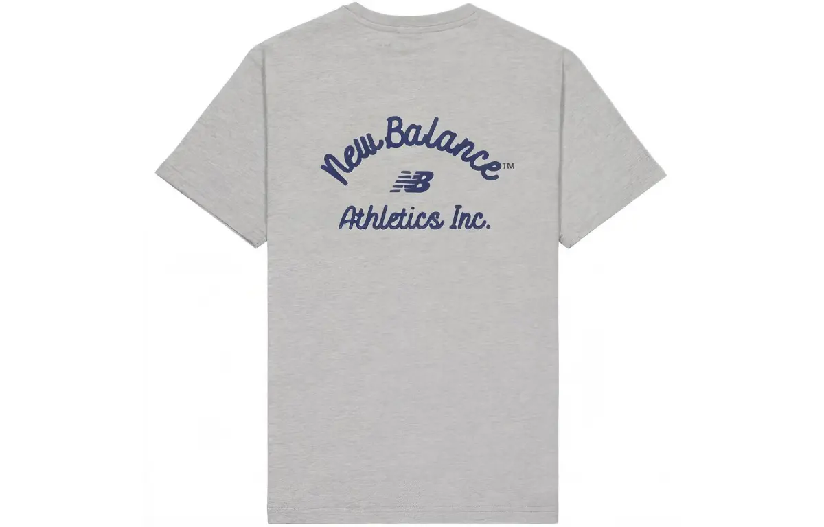 New Balance SS24 T Shirt Men's Gray