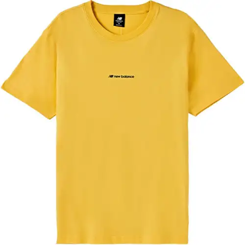 New Balance T Shirt Men's Yellow
