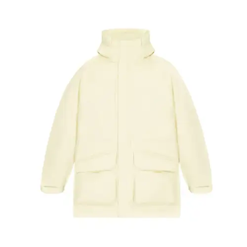 New Balance NB Grey Down Jacket Unisex Ecru