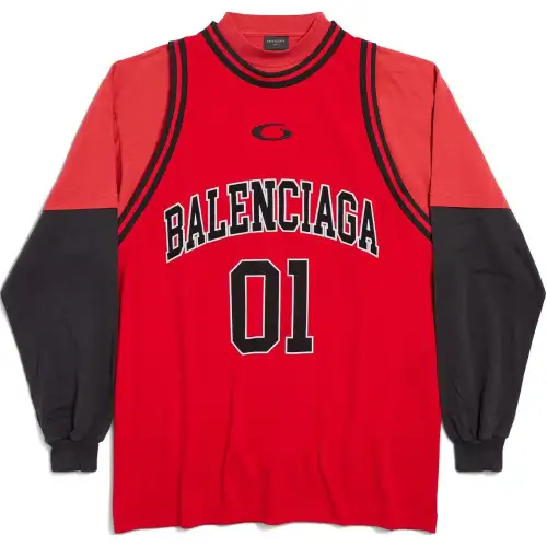 Balenciaga SS25 T Shirt Regular Men's Red