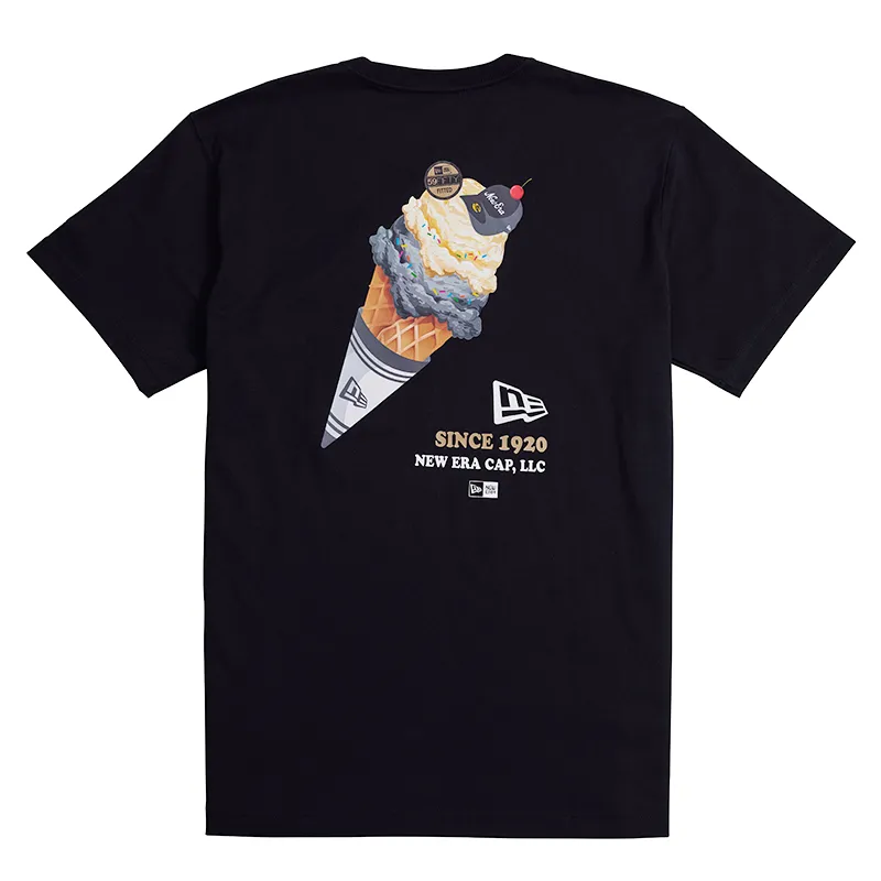 New Era FW24 T Shirt Unisex Black