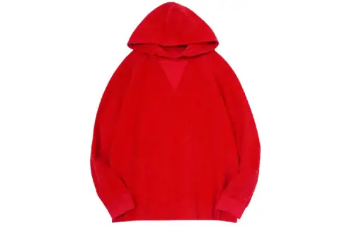 Drew house Smiley Collection Sweatshirts Unisex Red Hooded Moderate Regular