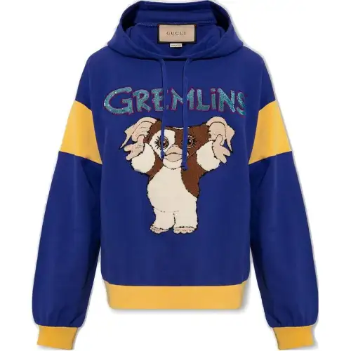 GUCCI SS23 Sweatshirt Men's Blue