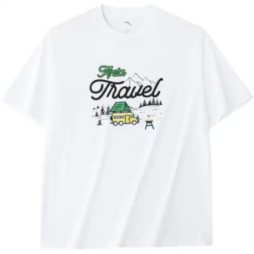 CHAOJIANTA T Shirt Men's Snowflake White