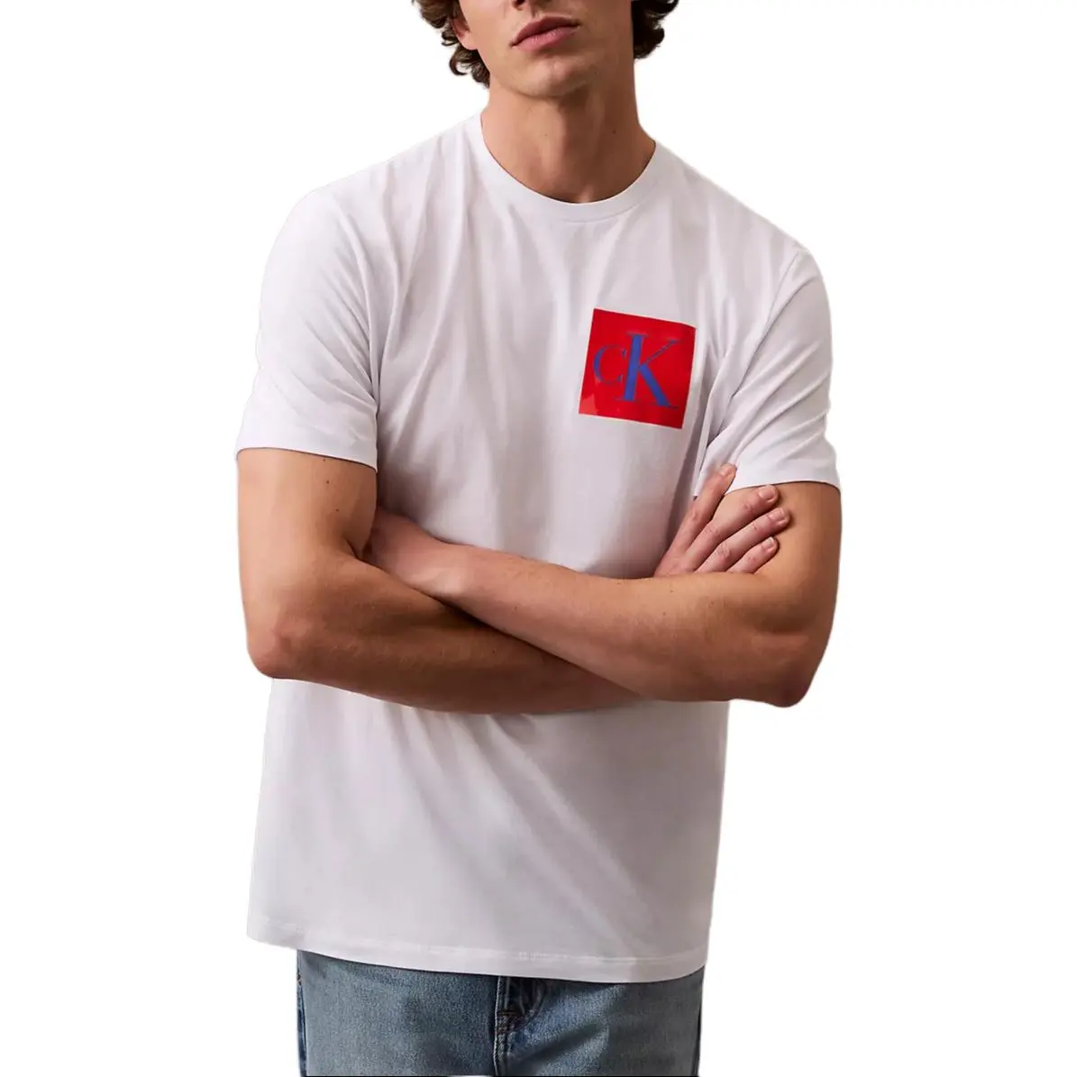 CALVIN KLEIN T Shirt Men's Bright White