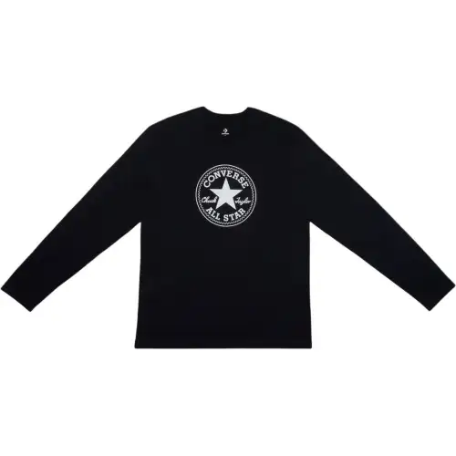 Converse Camiseta All Star Patch Standard Preto T Shirt Unisex Raven