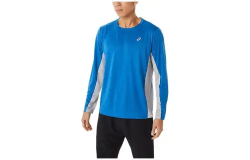 Asics Train Sana Long Sleeve T Shirt Men's Blue