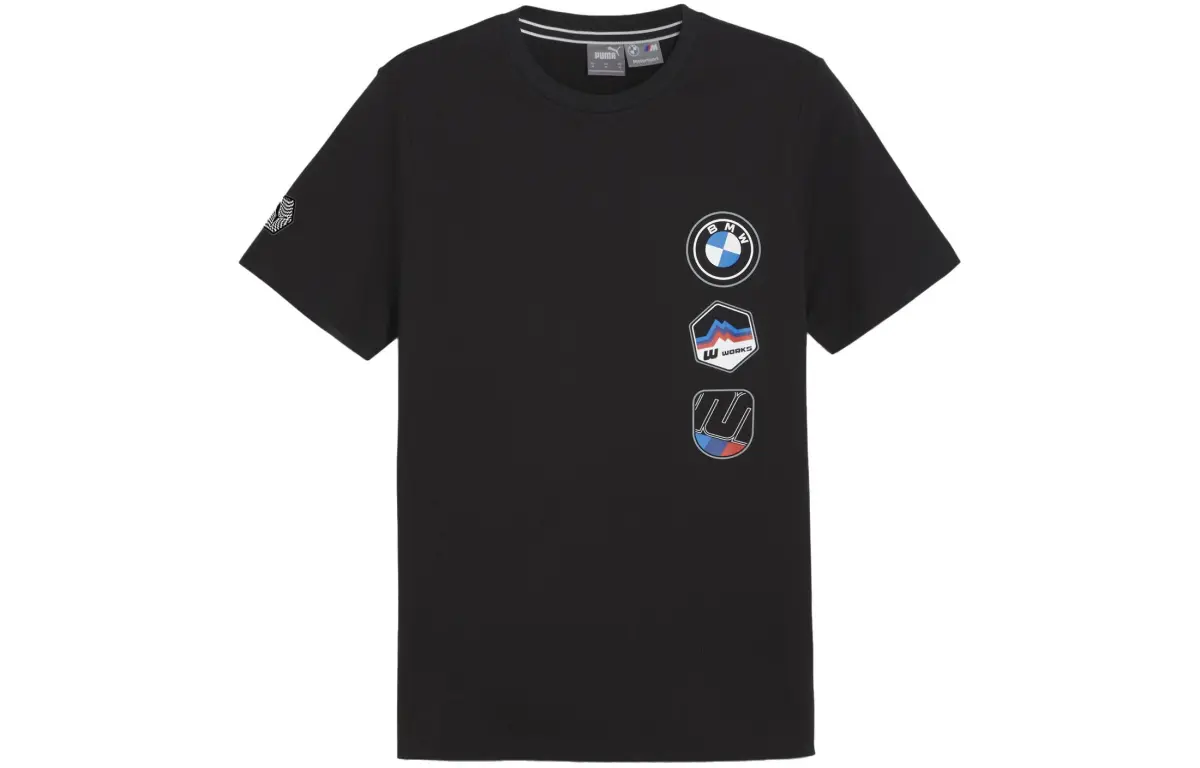 PUMA BMW Motorsport T Shirt Men's Black
