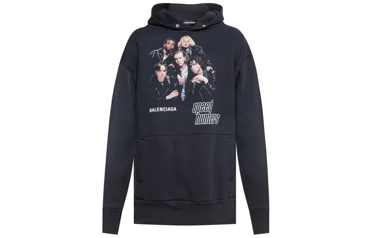 Balenciaga Sweatshirt Men's Dark Blue
