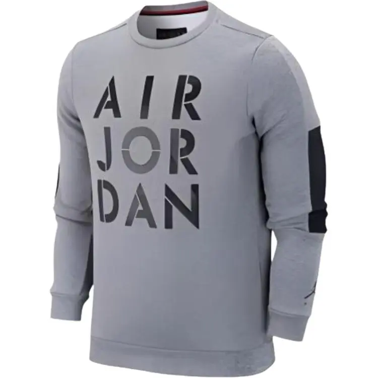 Jordan Sweatshirts Men's Dark Gray Crew Neck Moderate Other