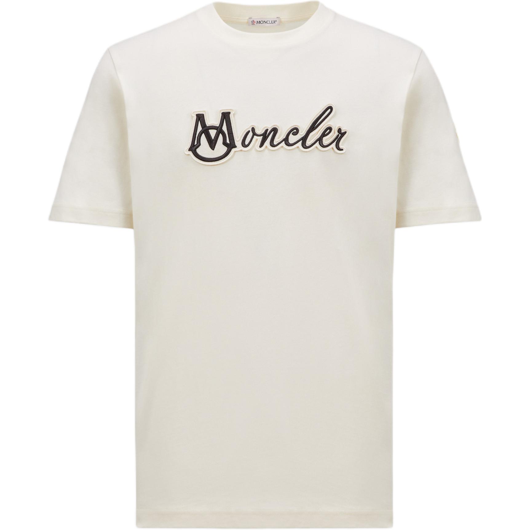 Мужская футболка Moncler (белая)