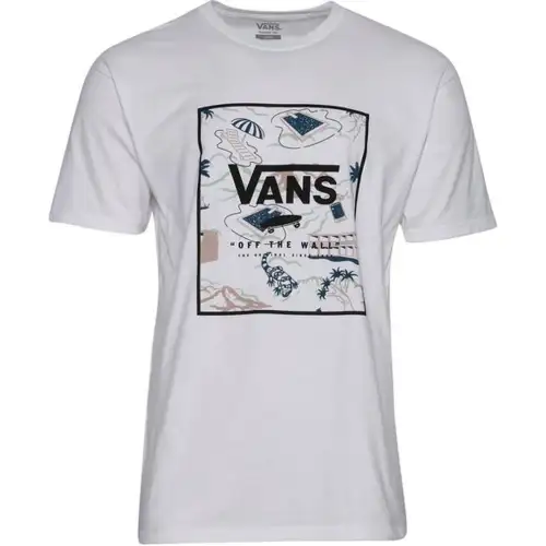Vans T Shirts Men's White Crew Neck