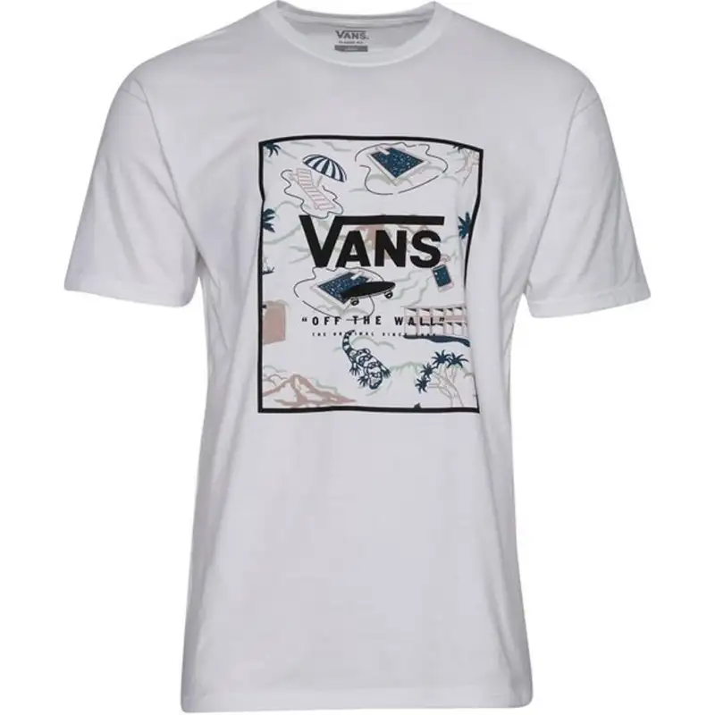 Vans T Shirts Men's White Crew Neck