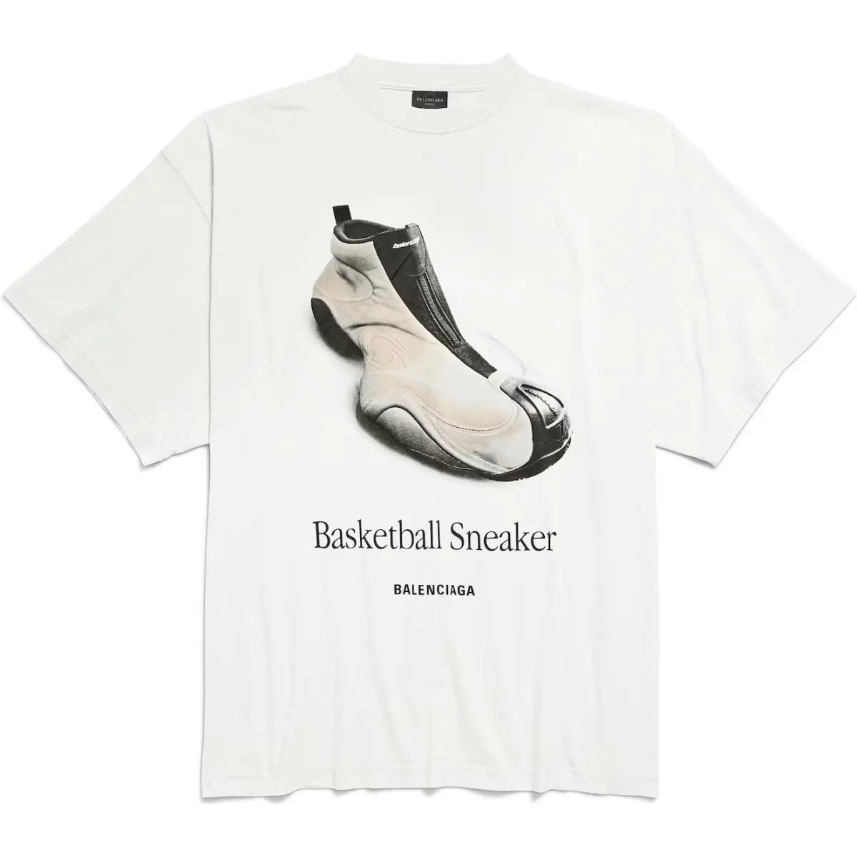 Balenciaga Graphic Printed Crewneck T Shirt