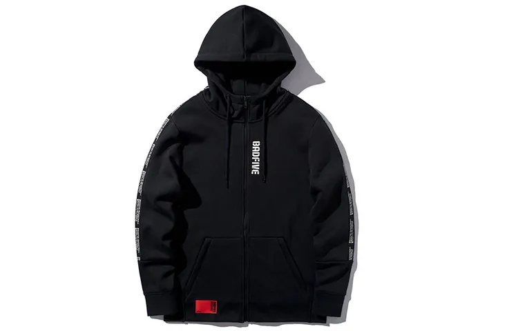 Li Ning Sweatshirt Men's New Standard Black