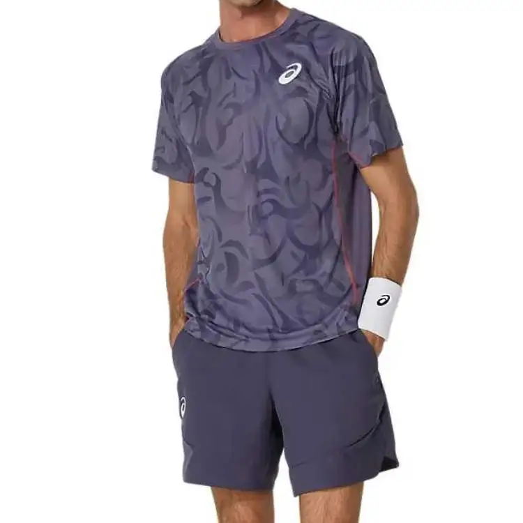 Asics ACTIMOTION™ T Shirt Men's Gray Purple