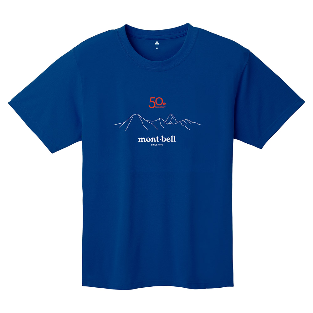 MONTBELL Quick Dry T Shirts Unisex