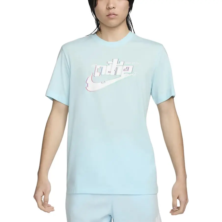 Nike T Shirt Men's Glacier Blue