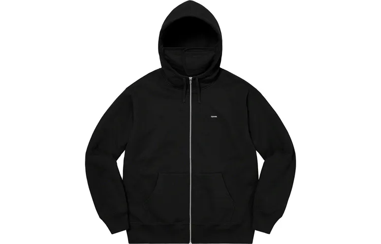 Supreme Small Box Facemask Zip Up Hooded Sweatshirt