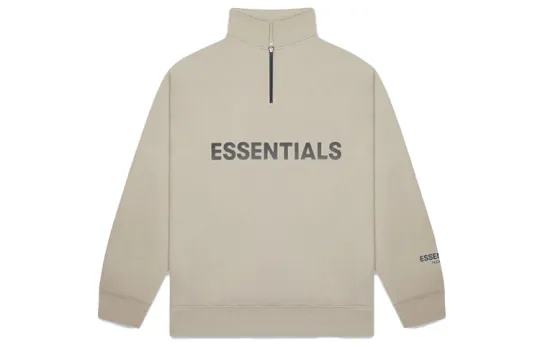 Fear Of God Essentials Half Zip Pullover Sweater