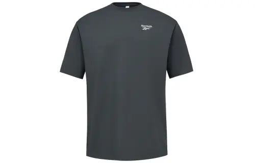 Reebok T Shirt Unisex Carbon Black