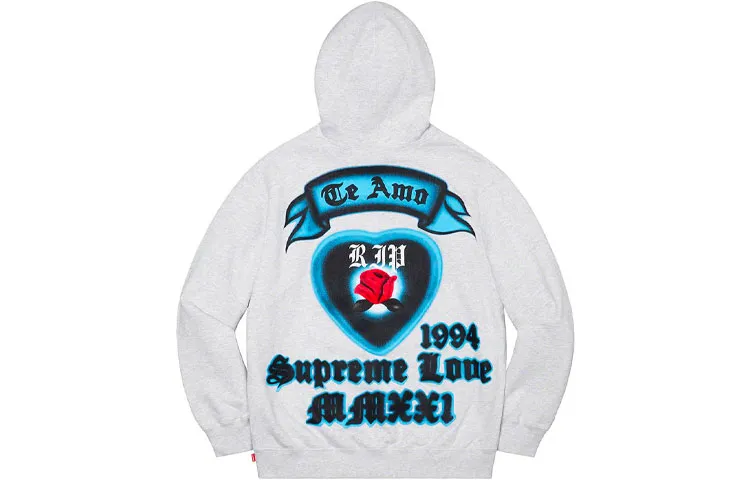 Supreme Love drawstring hoodie