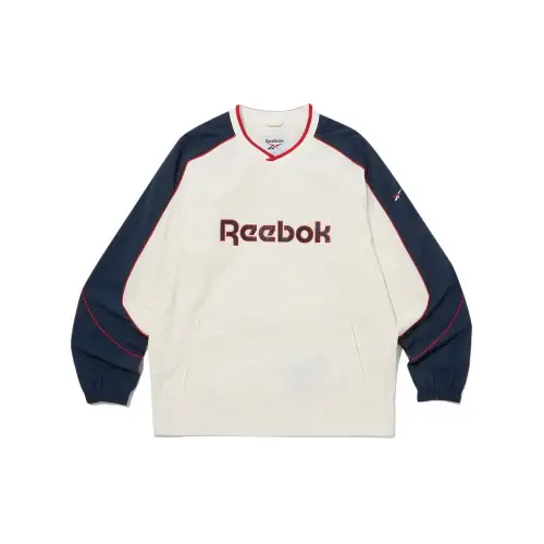 Reebok T Shirt Men's White/Navy Blue